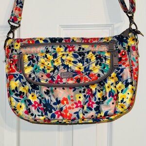 Lug Floral Crossbody Bag - Multicolor